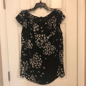 Black and White blouse